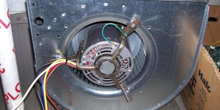 Blower Fan Motor Replacement , How to Replace the Furnace Blower by DIY ...